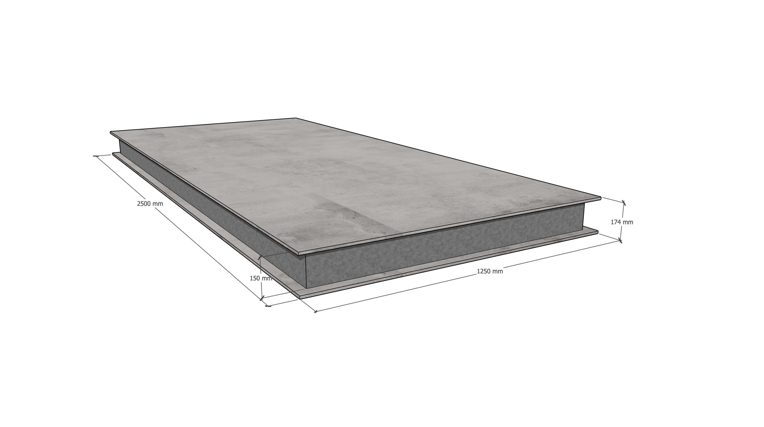174x2500x1250mm - Image 2