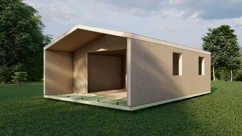 1 Bedroom Chalet 5.3 x 7.5m - Image 3