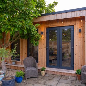 Double Door PVC Grey 1360x2050