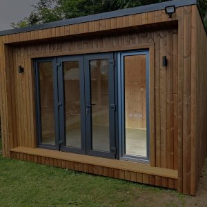 PVC Tilt & Turn Window Grey 700x2050